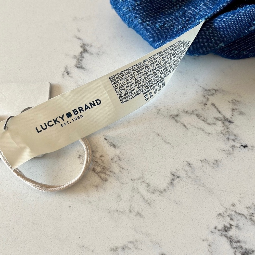 Lucky Brand ladies’ denim headband - Picture 10 of 12